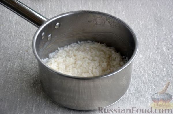Рисовая каша с клубникой