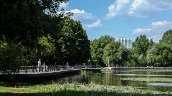 В четырёх парках Москвы открыли тематическую фотовыставку о зелёных облигациях